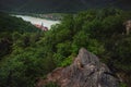 DÃÂ¼rnstein - small town on the Danube river in the Krems-Land district, in the Austrian state of Lower Austria. Royalty Free Stock Photo