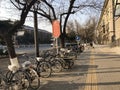 E-bicycles on a beijing street