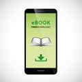 E-book free download smartphone with green screen