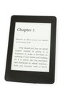 E-book reader Royalty Free Stock Photo