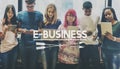 E-business E-commerce Global Business Concept