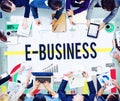 E-business Internet Networking Website Commerce Concept