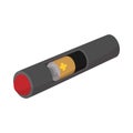 E-cigarette icon, cartoon style Royalty Free Stock Photo