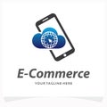 E-Commerce Application Logo Design Template