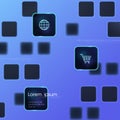 E-Commerce Background Icon