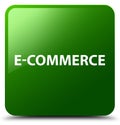 E-commerce green square button