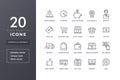 E-commerce Line Icons