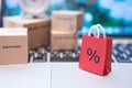 E-commerce online shopping concept. Royalty Free Stock Photo