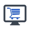 E commerce solution icon