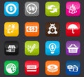 E-commers icons set Royalty Free Stock Photo
