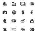 E-commers icons set Royalty Free Stock Photo