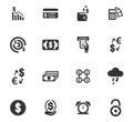 E-commers icons set Royalty Free Stock Photo