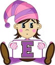 E is for Elf Royalty Free Stock Photo