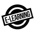 E-Learning rubber stamp