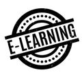 E-Learning rubber stamp