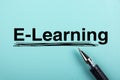 E-learning text