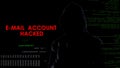 E-mail account hacked, criminal looking for secret information on smartphone