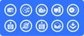 E-mail icons set