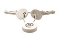 E-mail keys Royalty Free Stock Photo