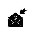 e-mail logo icon vector