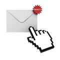 E mail notification new message