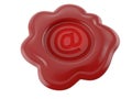 E-mail seal stamp