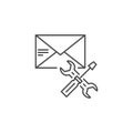 E-mail Support Line Icon