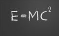 E=mc2. Theory of relativity