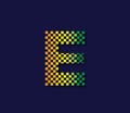 E Megapixels Creative Logo Design Concept