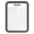 E-reader Royalty Free Stock Photo