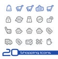 E-Sopping Icons // BLine Series