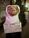 E.T. the Extra-Terrestrial in wax