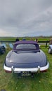 E-type Jaguar at the Goodwood Members Meeting 2023.