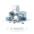 E-waste Pile