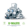 E-waste Pile