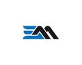 EAA Letter Logo Design Creative Royalty Free Stock Photo