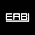 EAB letter logo creative design with vector graphic, EAB Royalty Free Stock Photo