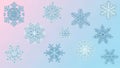 With each snowflake uniquely detailed showcasing the diversity of Royalty Free Stock Photo