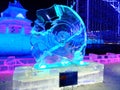 An Ice Sculpture From the Harbin Ice Festival, China