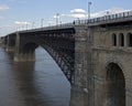 Eads bridge Royalty Free Stock Photo