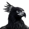 An eagle is a large, powerful bird of prey known for its sharp eyesight Royalty Free Stock Photo