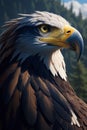 Eagel painting zoom it 8k