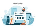 Eager voices share stories via podcasting platforms