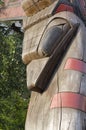 Eagle above Salmon and Whale above Seal - Carvers: Glen Edwards, Andrew Edwards and Herb Rice 1988. Cowichan Valley, Vancouver