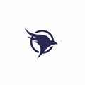 Eagle Abstract Logo. Bird Head Logo