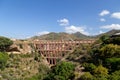 Eagle Aqueduct in Nerja, Spain Royalty Free Stock Photo
