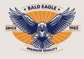 Eagle badge design