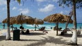 Eagle Beach in Oranjestad, Aruba