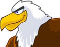 Eagle Bird Head Cartoon Character Royalty Free Stock Photo