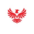 Eagle bird Logo vector, Flying Hawk Royalty Free Stock Photo